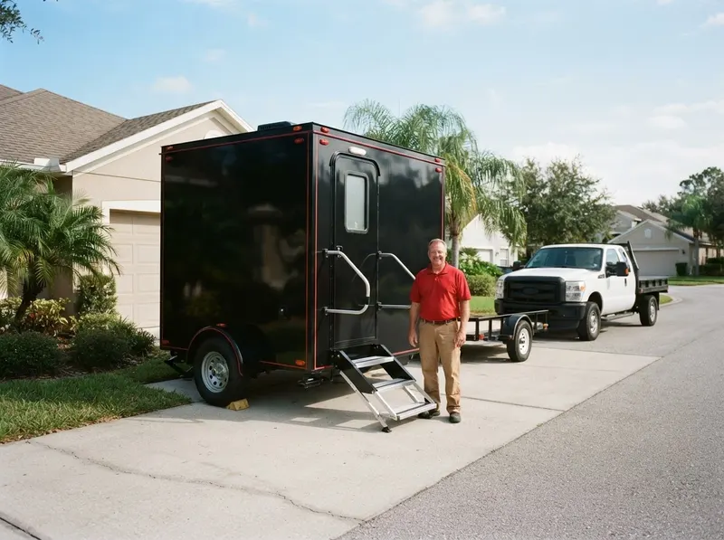 Portable Restroom Trailer Rental in Orlando, FL